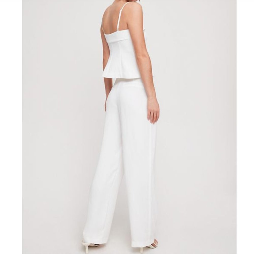Babaton Sadiki Pants in Espace (White) Size 00
